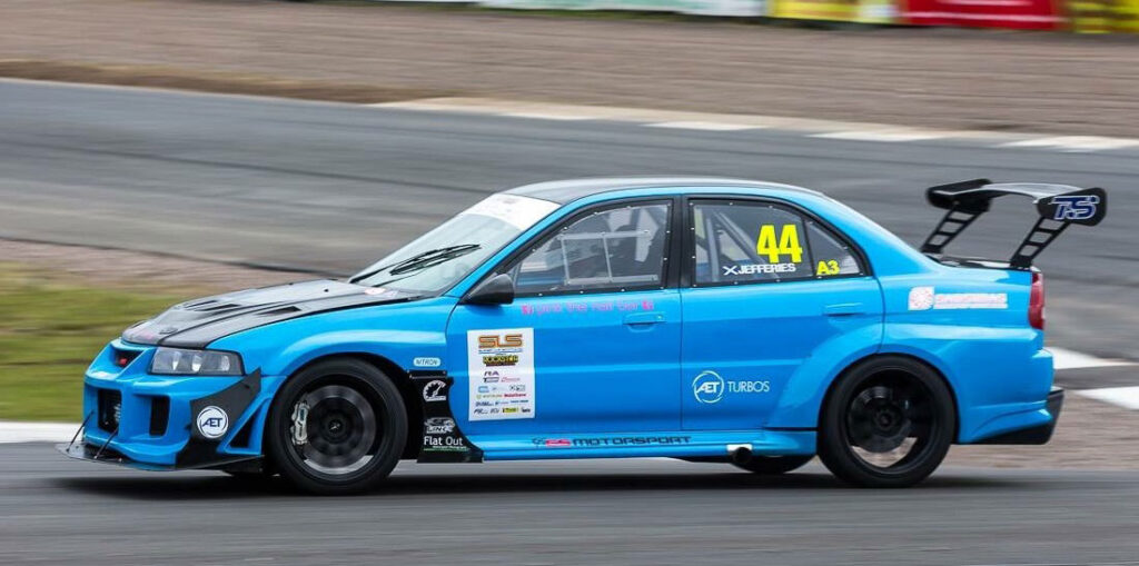 Stevie's Scottish Super Lap Mitsubishi Evo